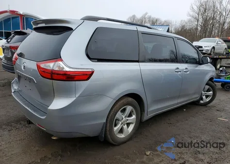 2015 Toyota Sienna Le из США, поврежденный, VIN 5TDKK3DC4FS596812